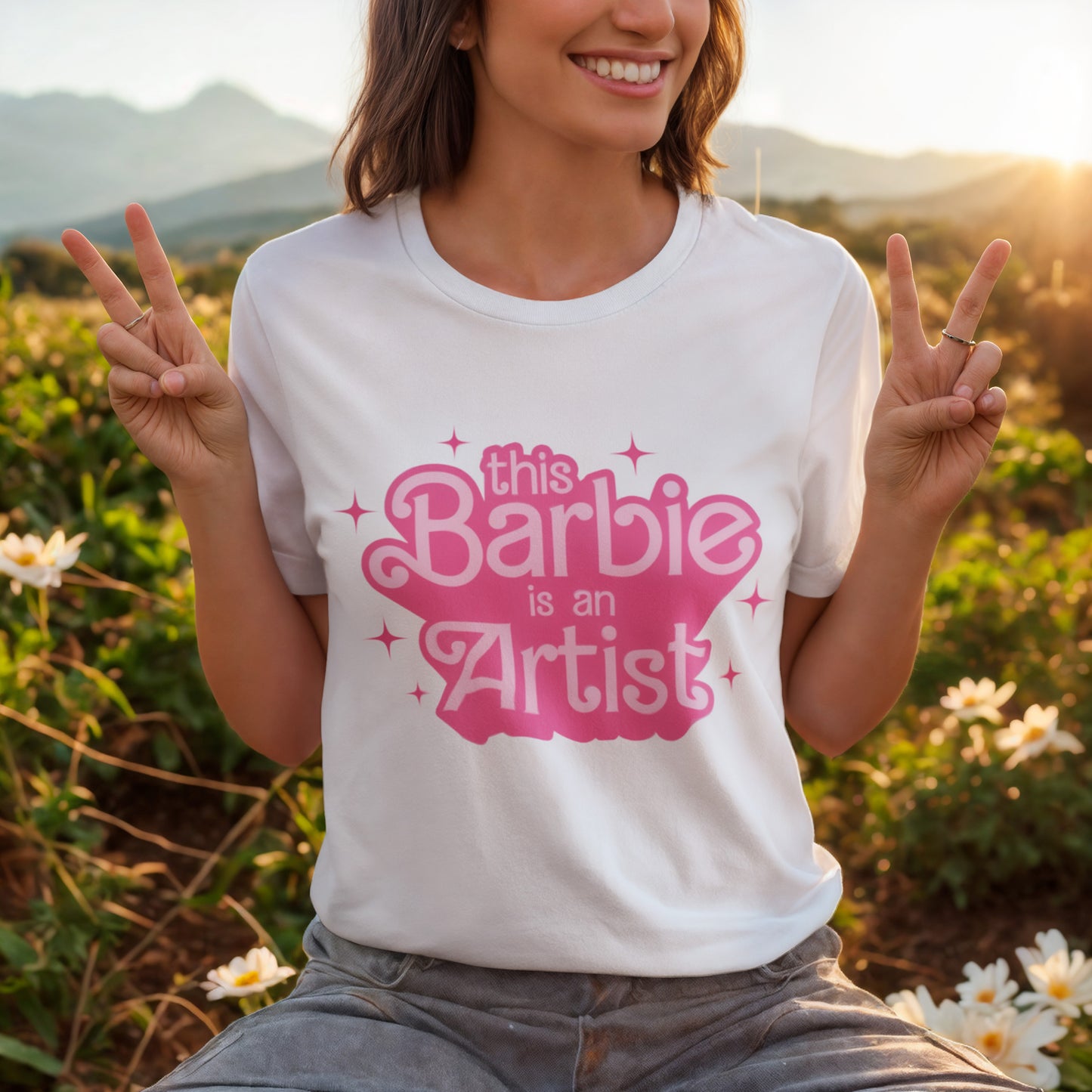 Artist Barbie Tee