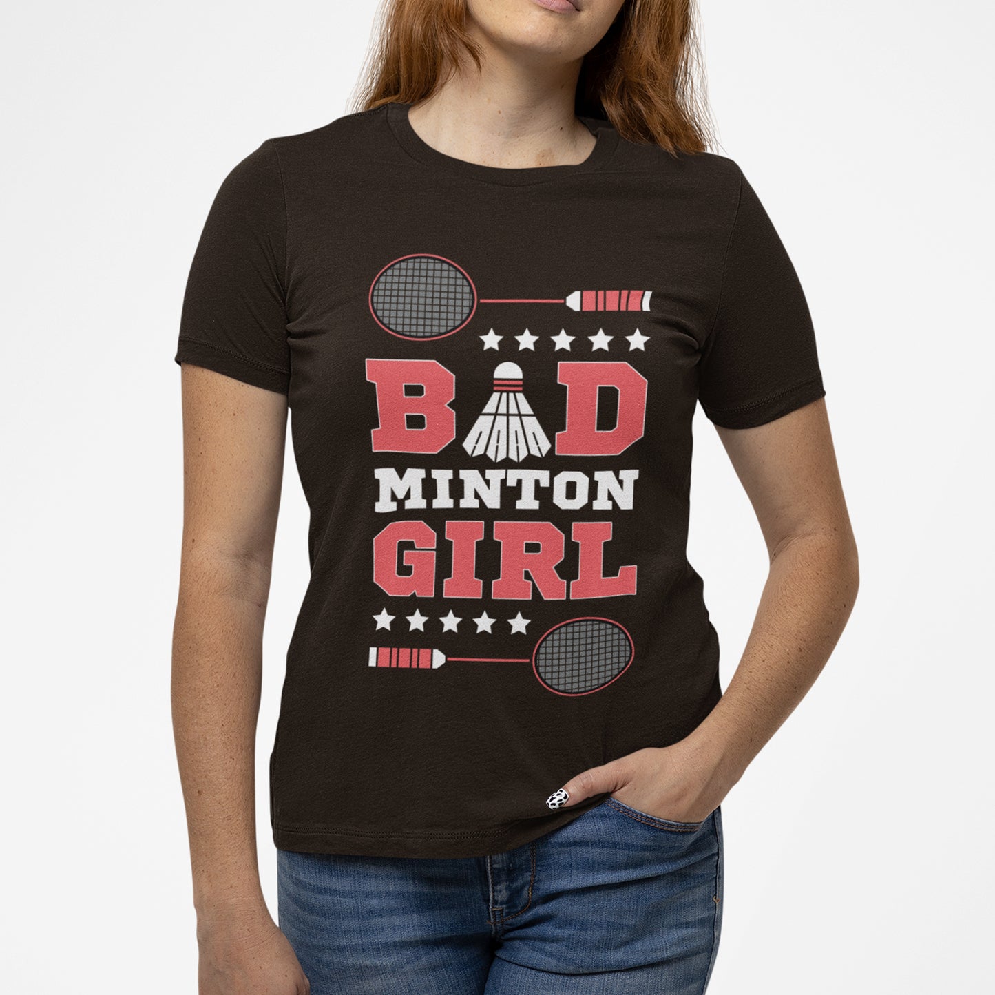 Badminton Girl Tee