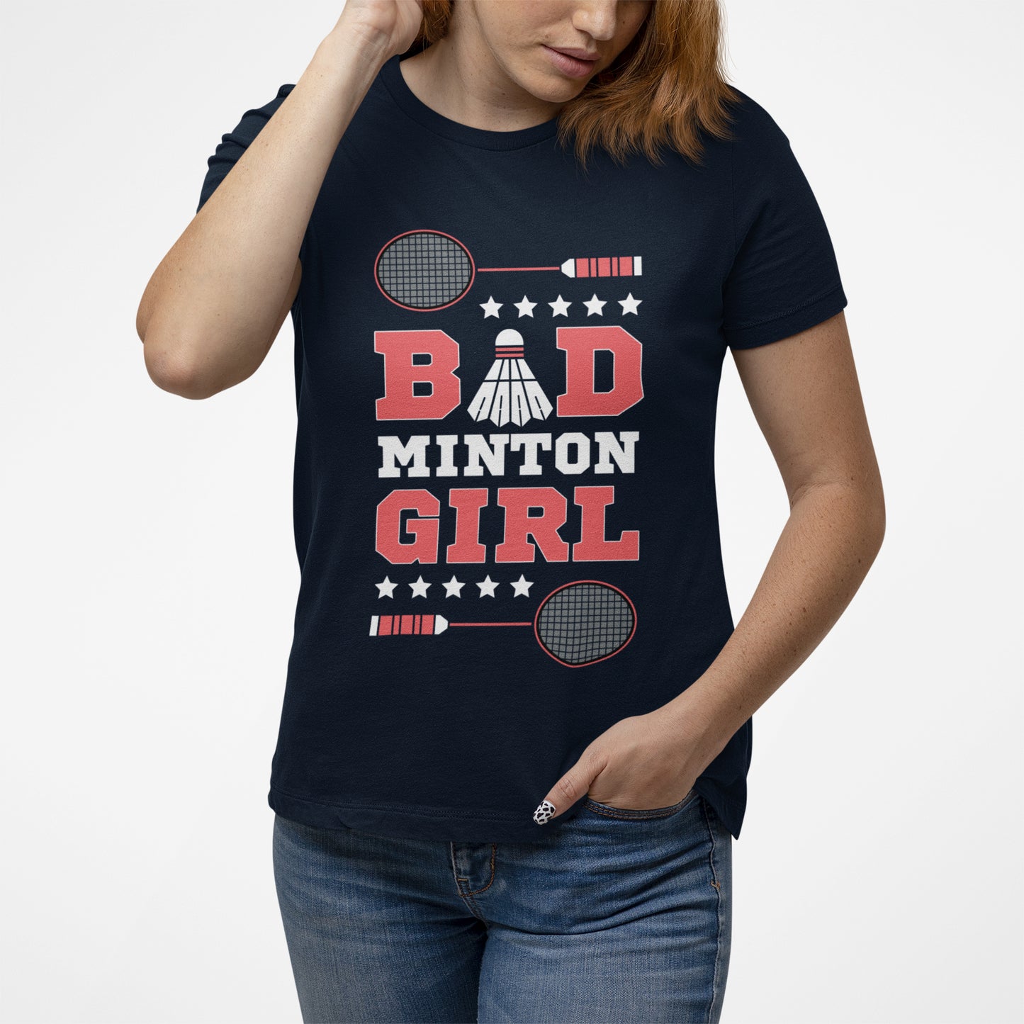Badminton Girl Tee