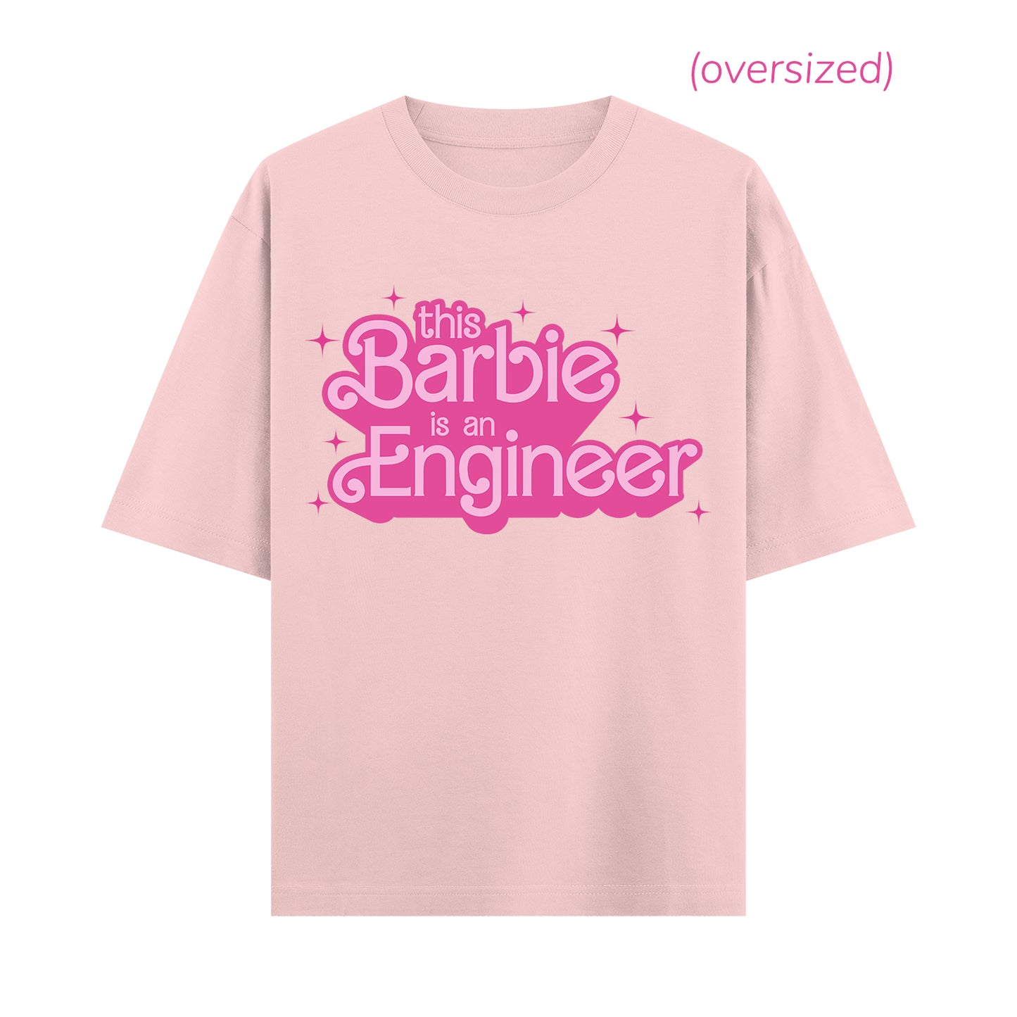 Engineer Barbie Oversized Tee