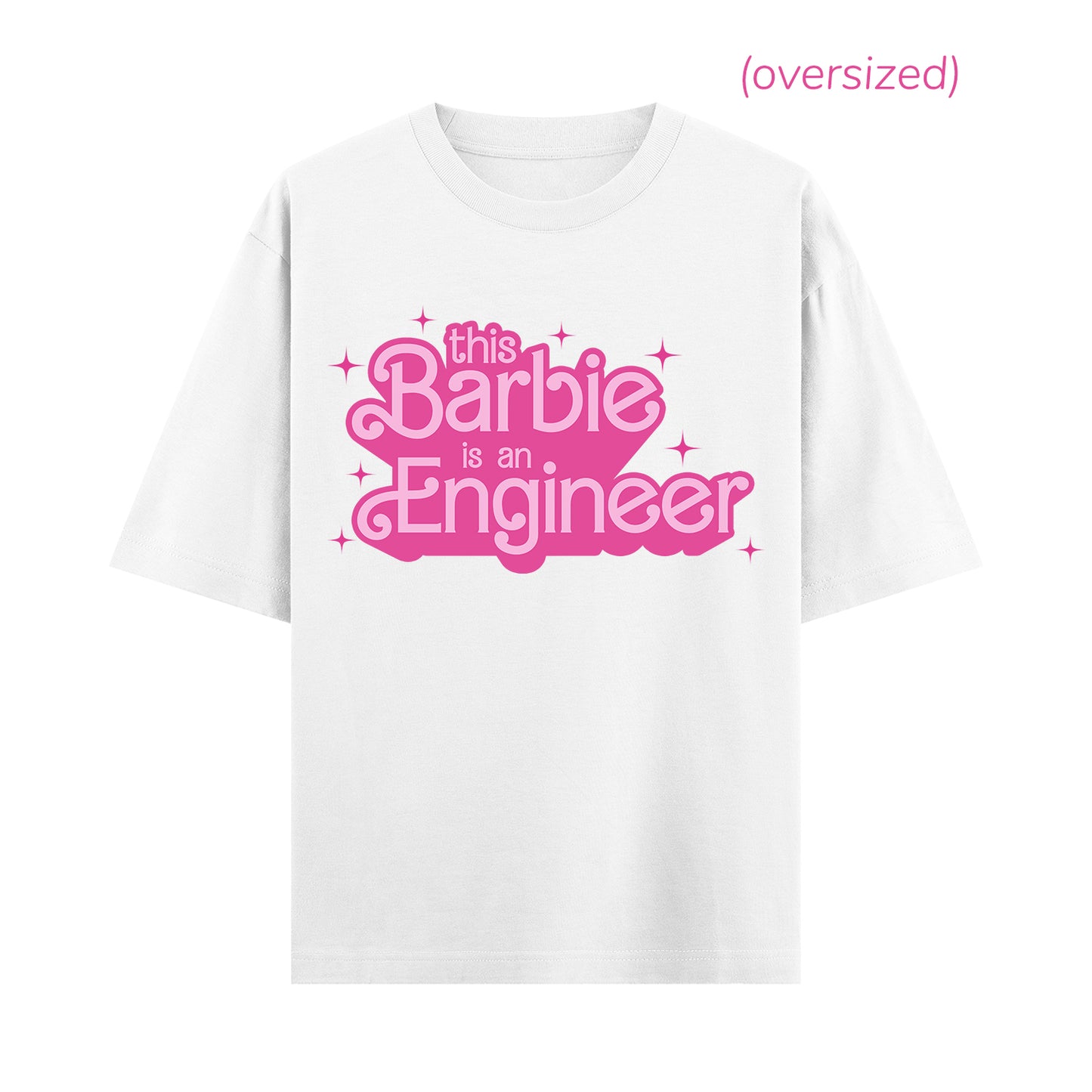 Engineer Barbie Oversized Tee