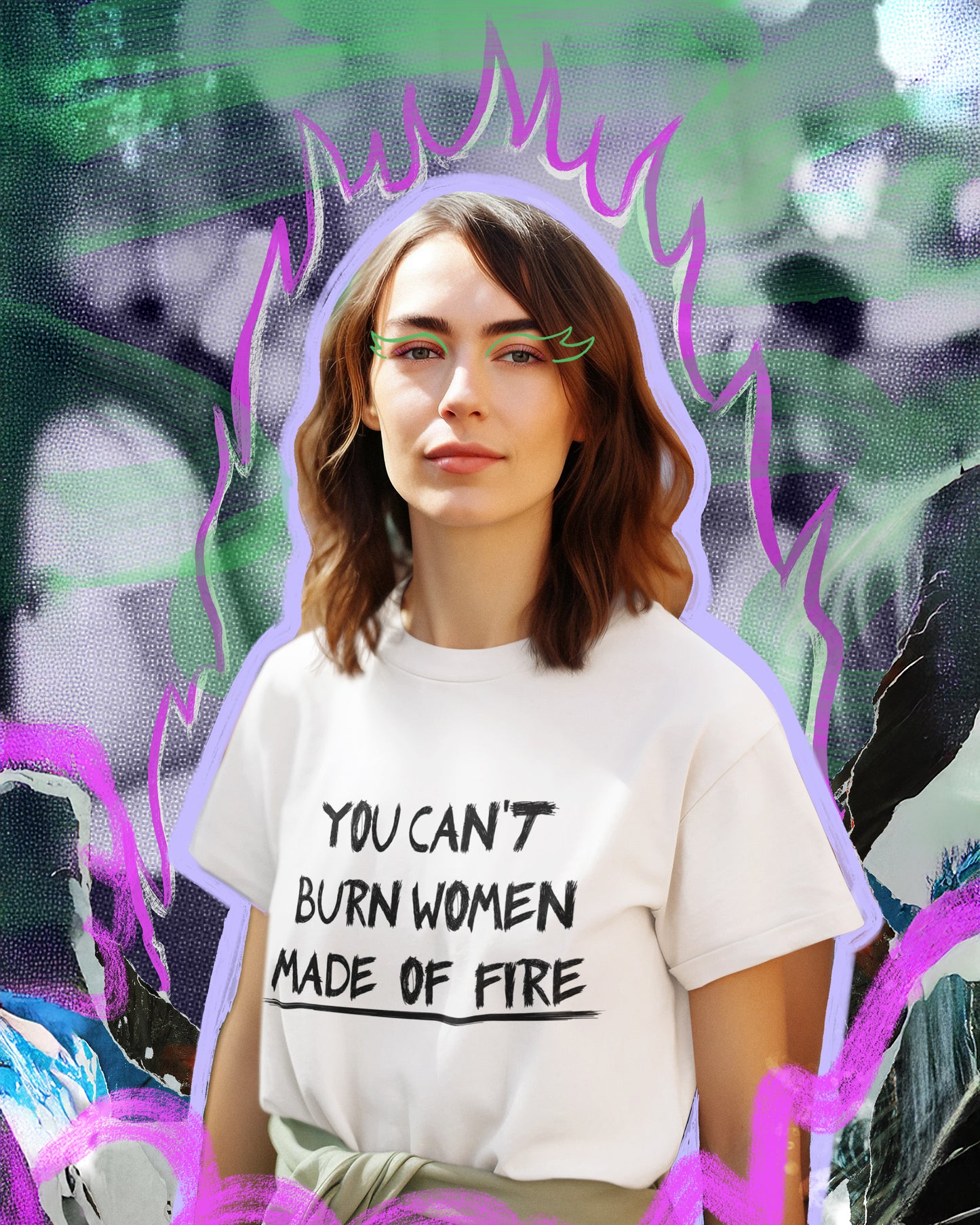 Women Made Of Fire Tee