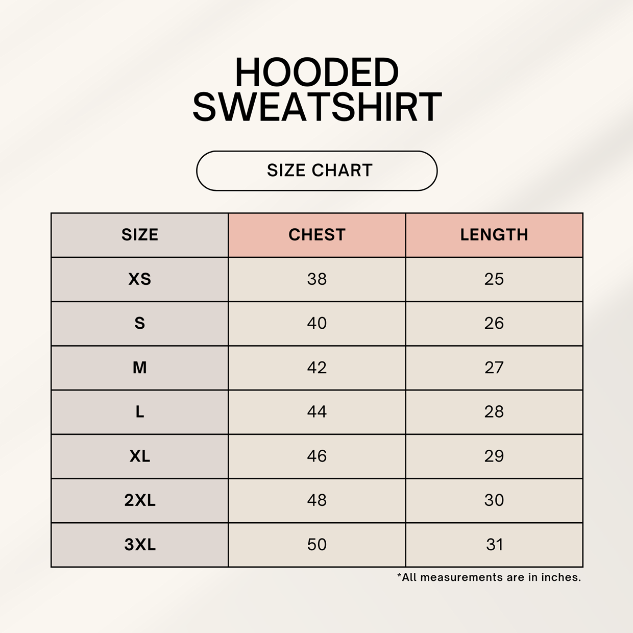 Color_Size Chart