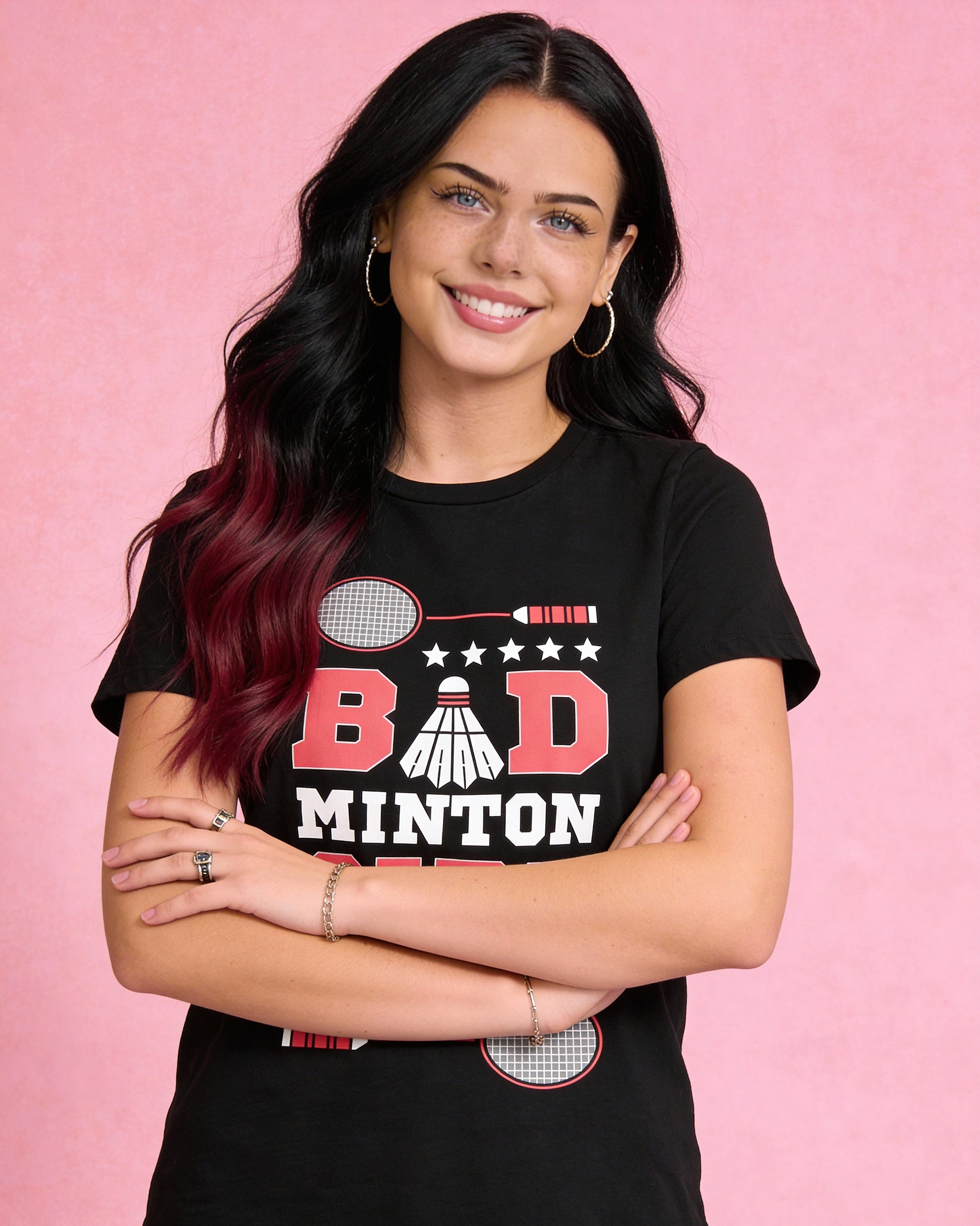 Badminton Girl Tee