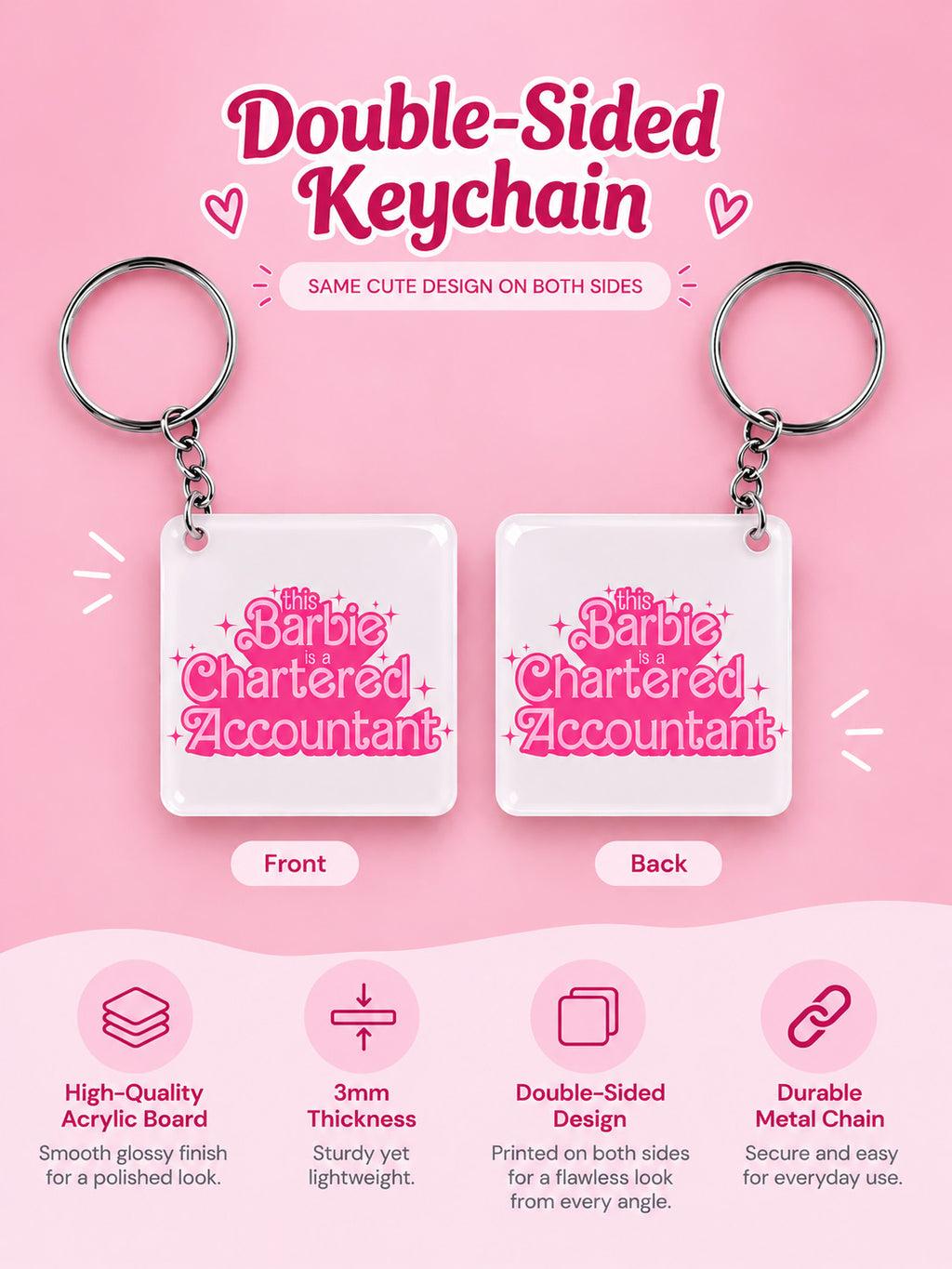 Chartered Accountant Keychain