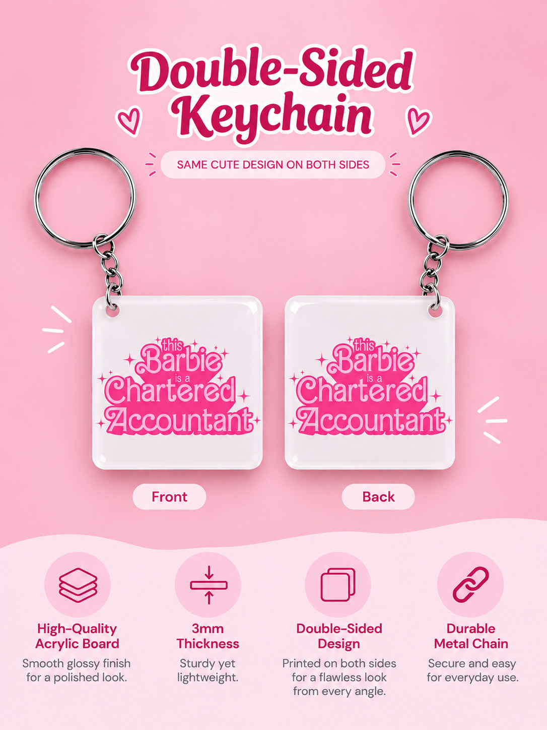 Chartered Accountant Keychain