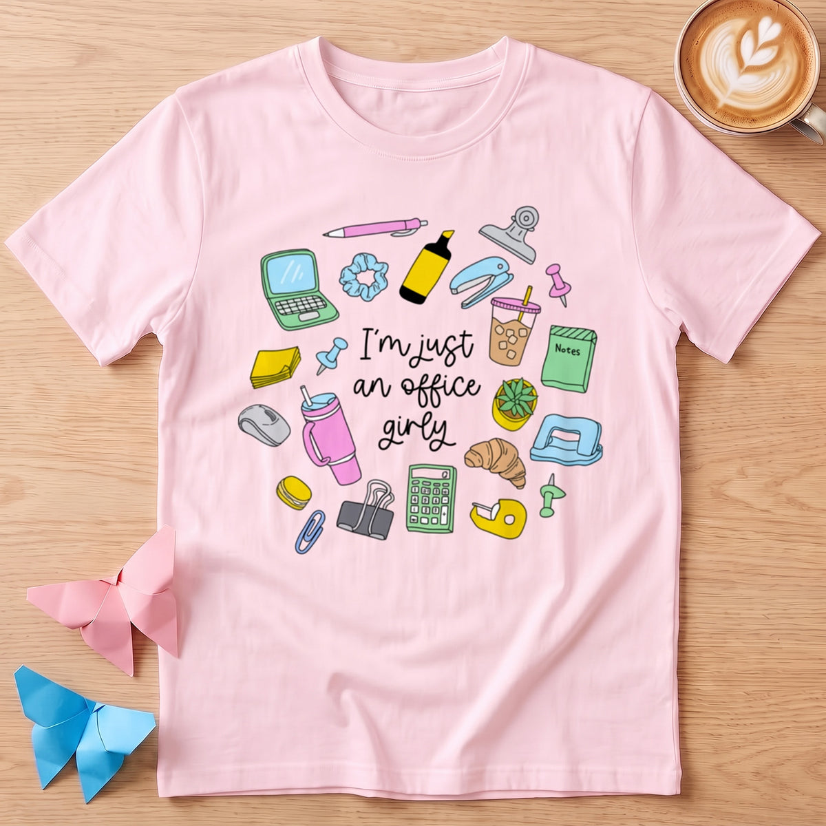 I'm Just An Office Girlie T-Shirt