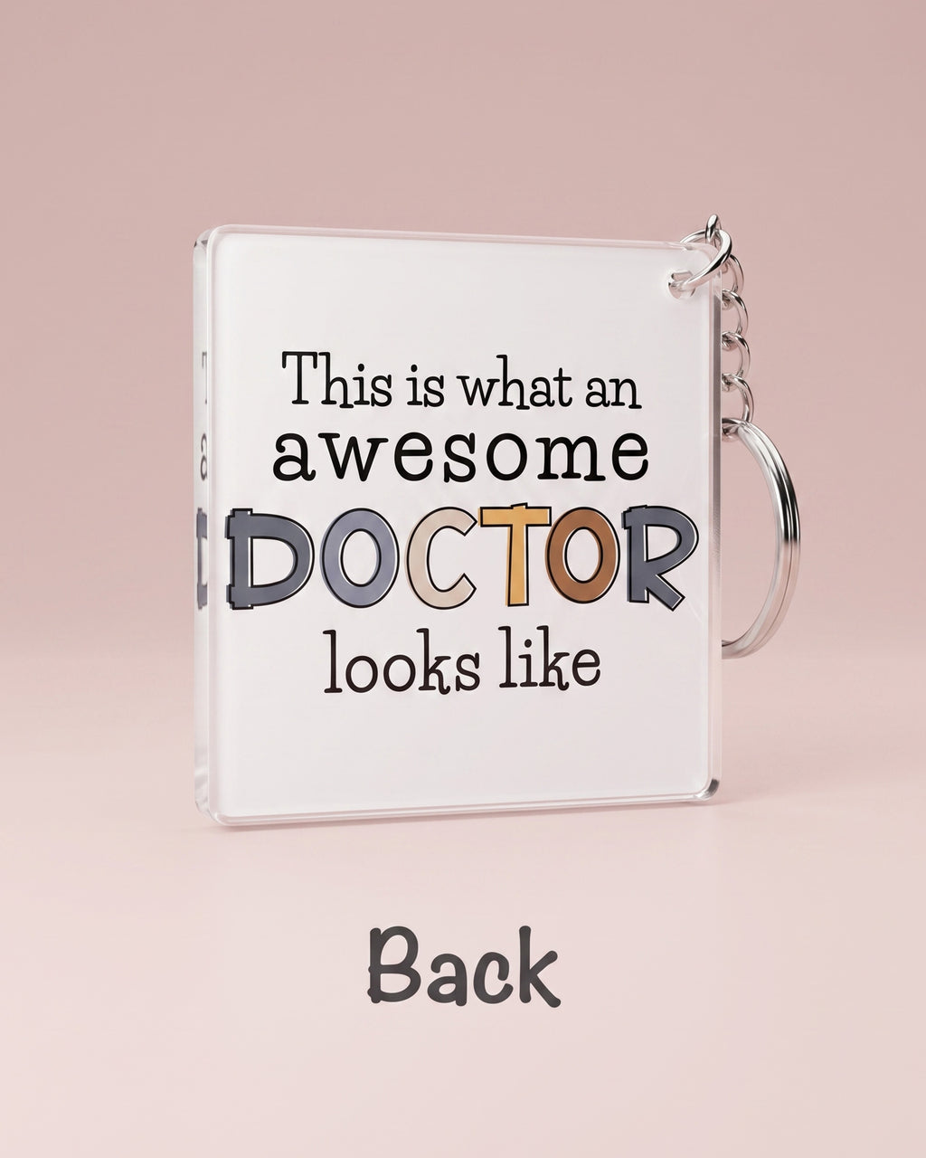 Cute Doctor Keychain