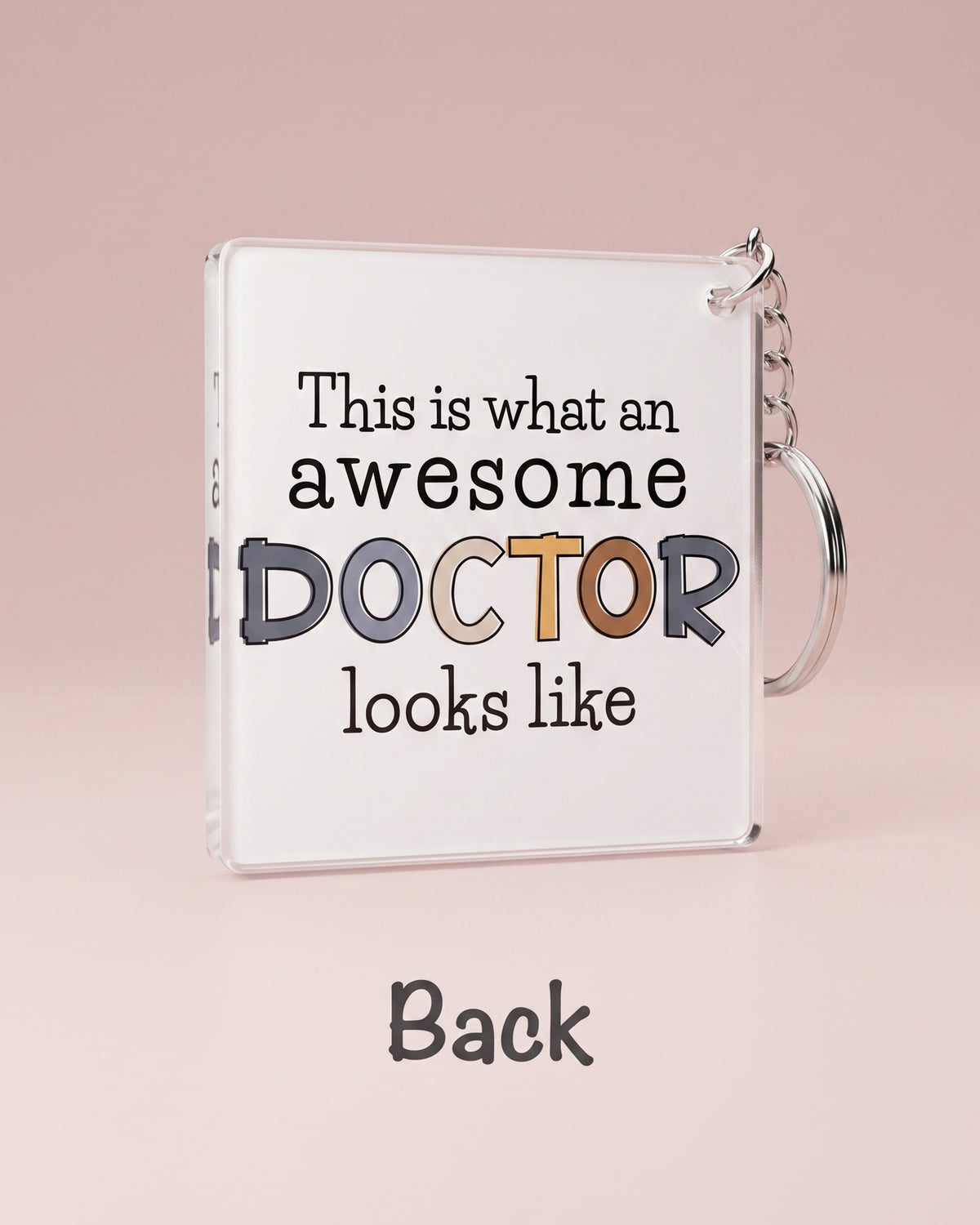 Cute Doctor Keychain