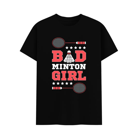 Badminton Girl Tee