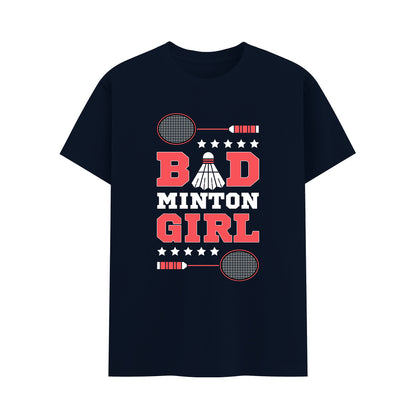 Badminton Girl Tee