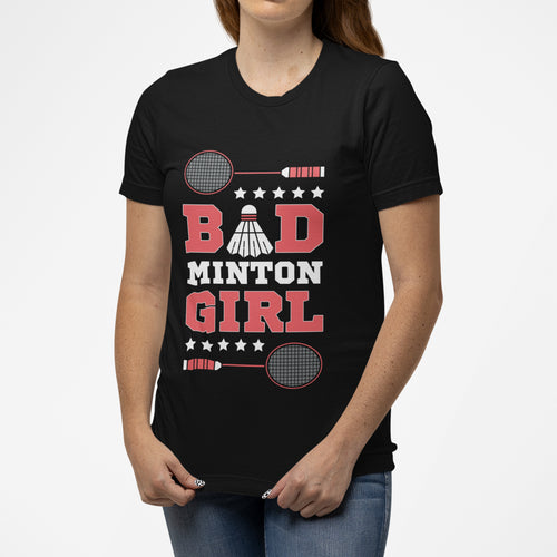 Badminton Girl Tee