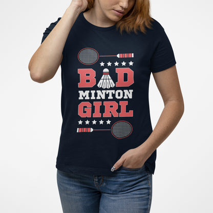 Badminton Girl Tee