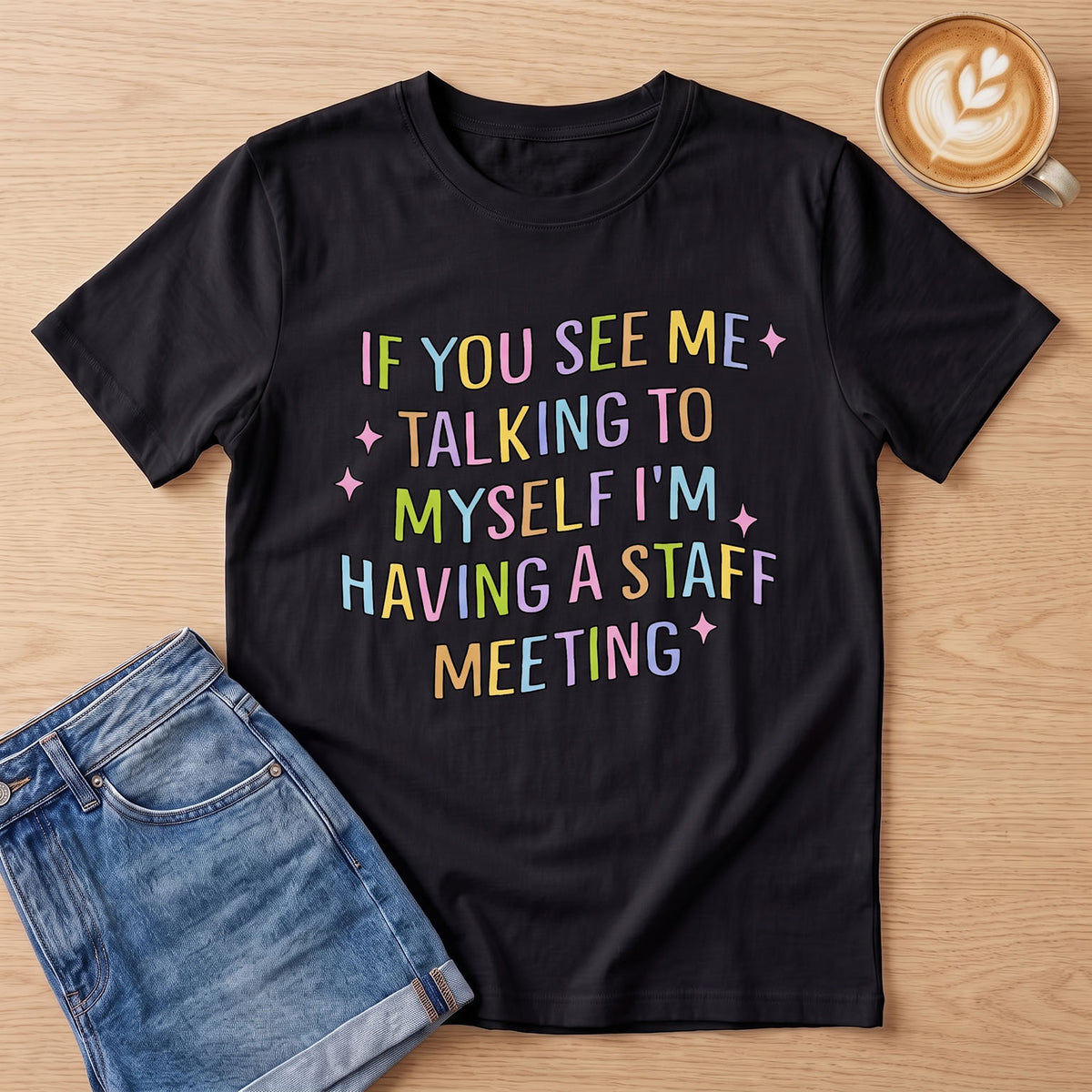 Staff Meeting Funny Quote T-Shirt