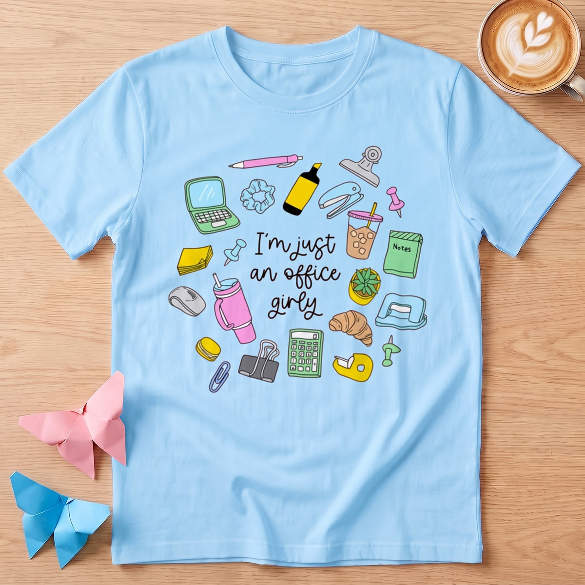 I'm Just An Office Girlie T-Shirt