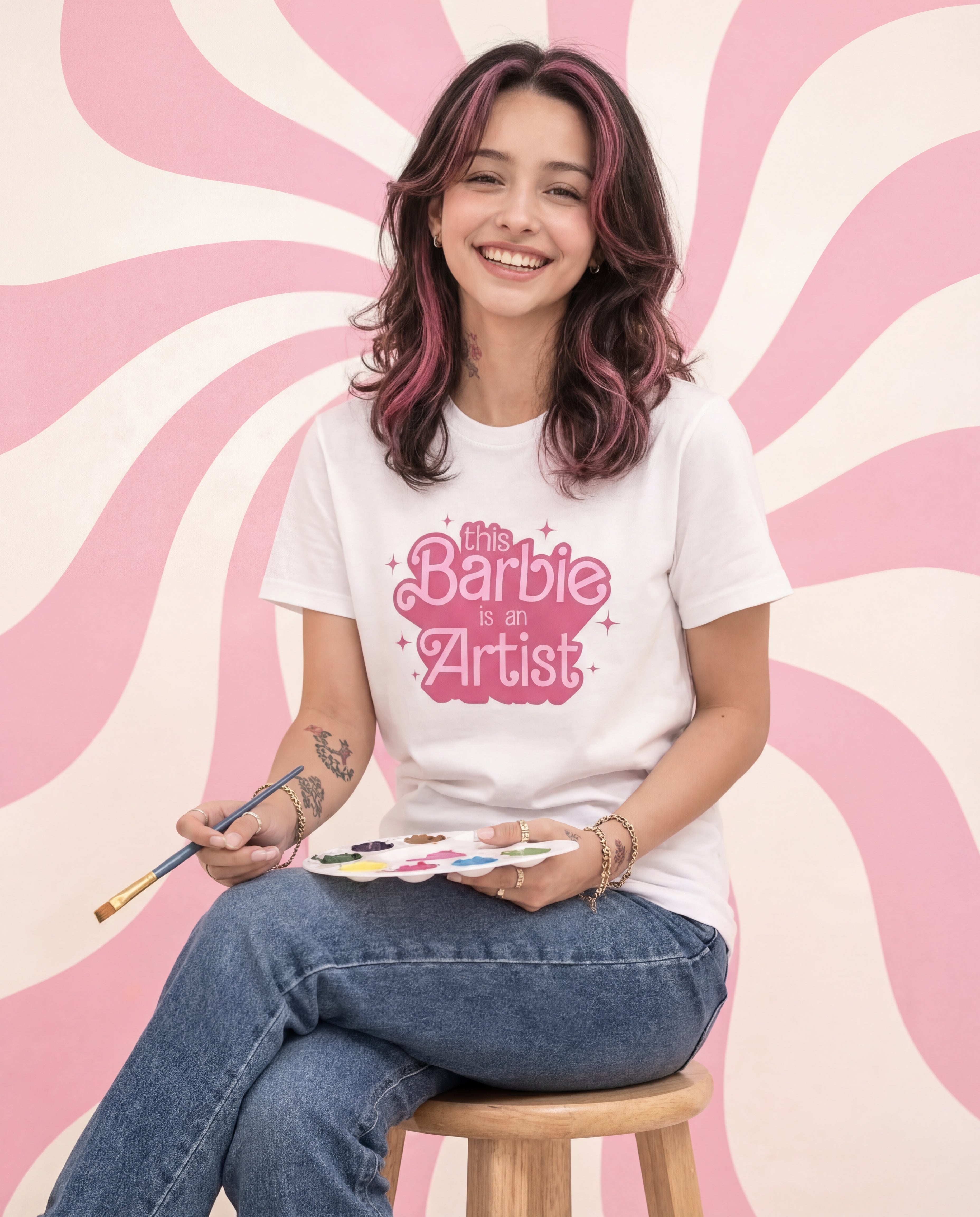 Artist Barbie Tee