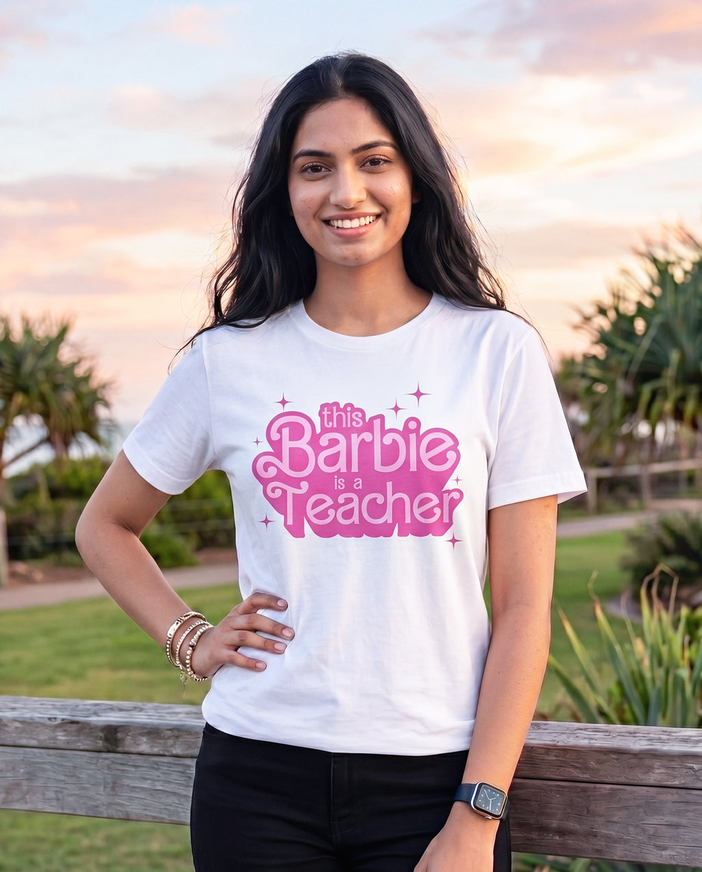 This Barbie is a Teacher T-Shirt — For Women Who Run the Classroom
