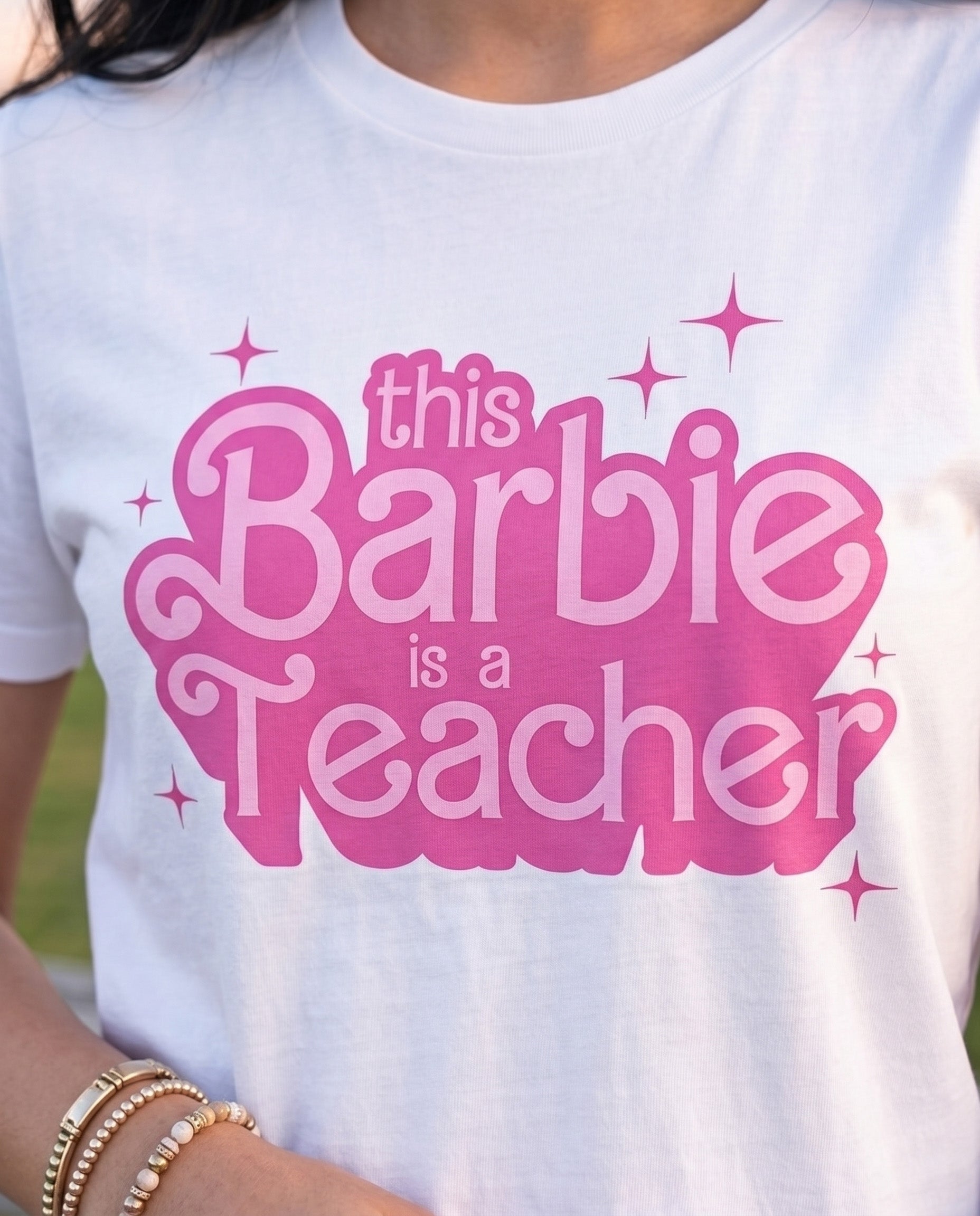 This Barbie is a Teacher T-Shirt — For Women Who Run the Classroom