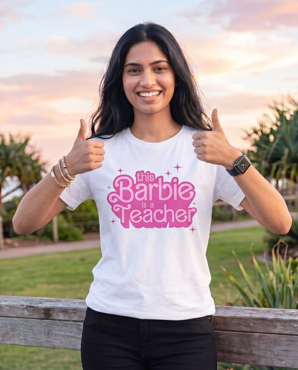 This Barbie is a Teacher T-Shirt — For Women Who Run the Classroom