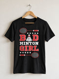 Badminton Girl Tee