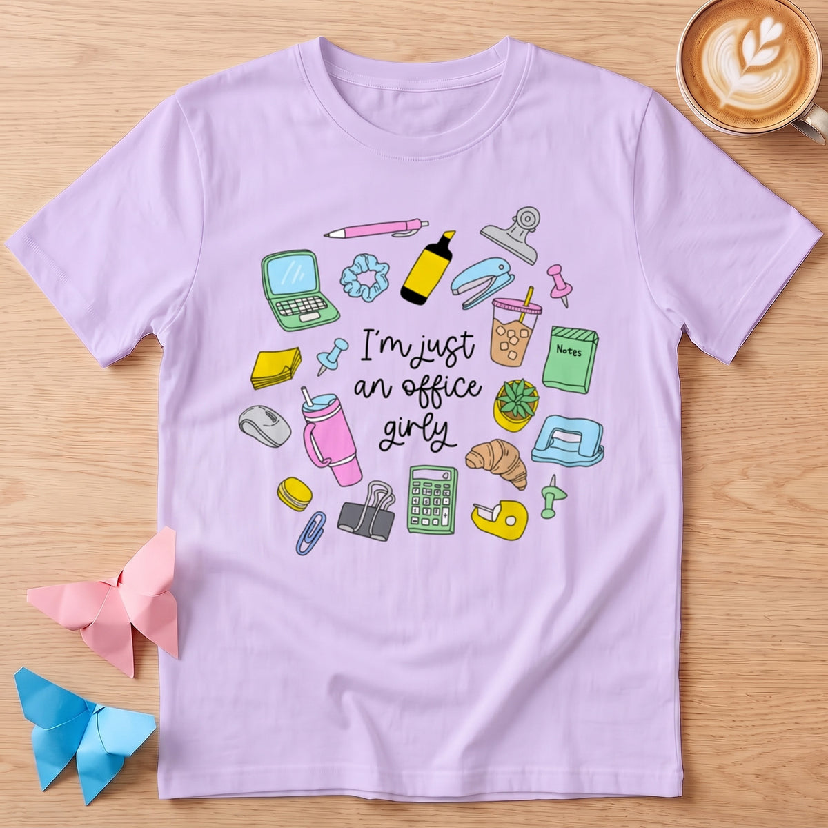 I'm Just An Office Girlie T-Shirt