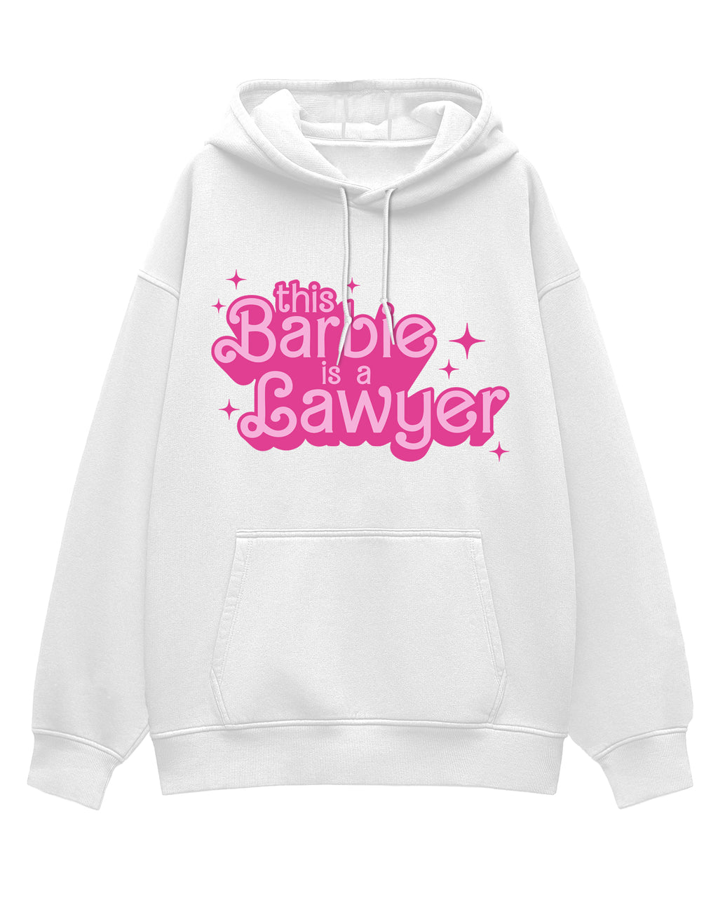 Lawyer Barbie Oversized Hoodie