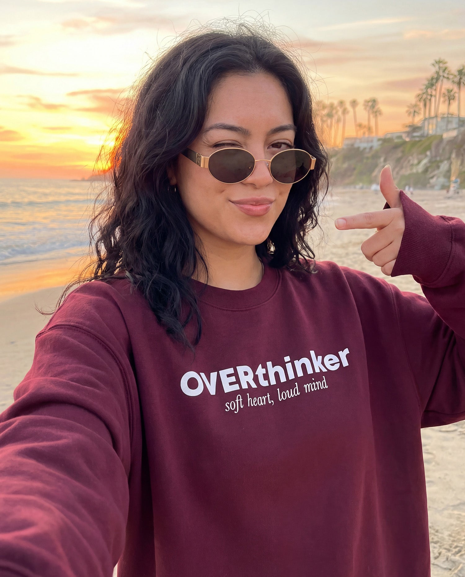 Overthinker Oversized Sweatshirt