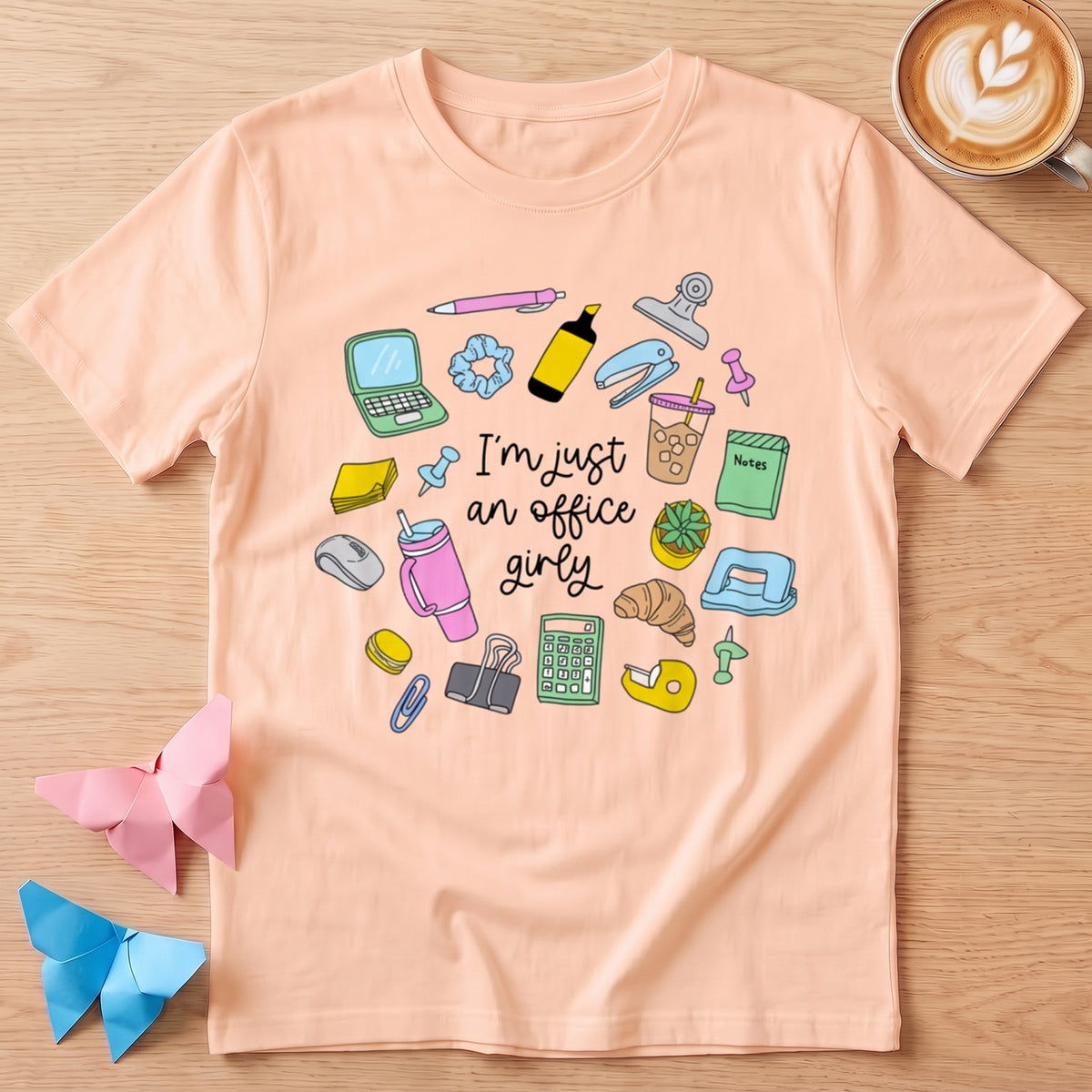 I'm Just An Office Girlie T-Shirt
