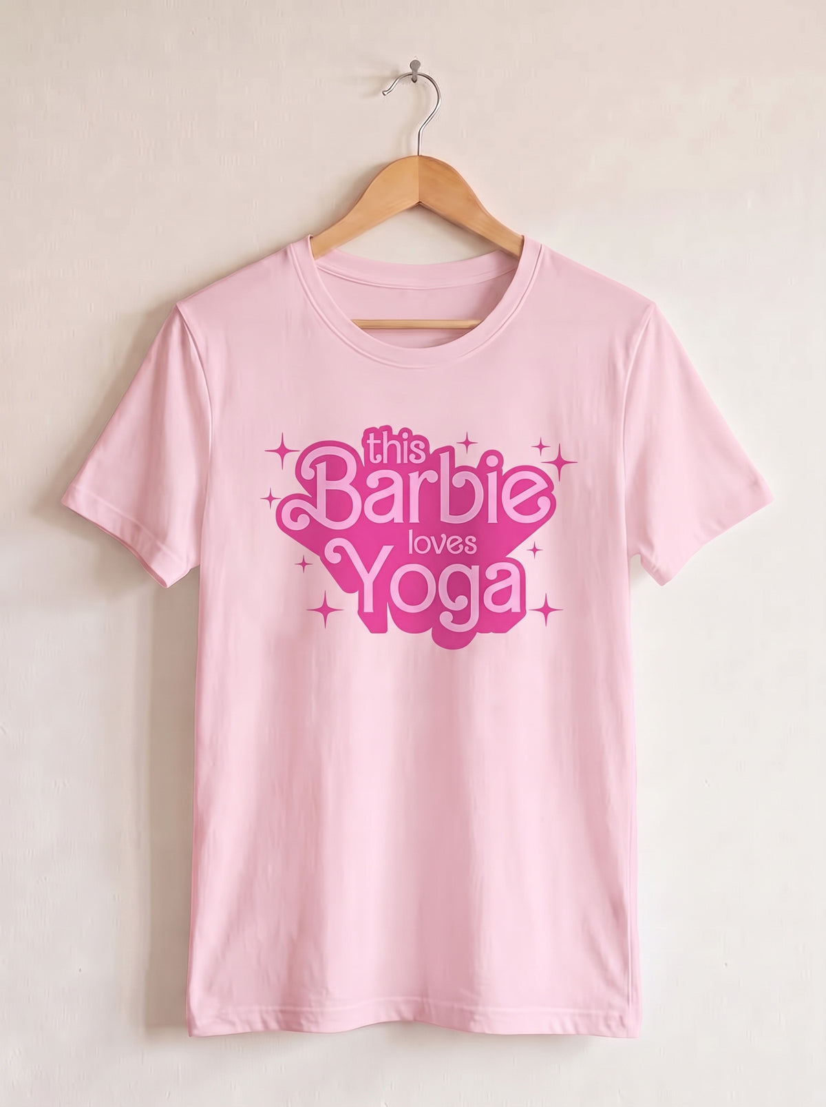 This Barbie Loves Yoga T-Shirt