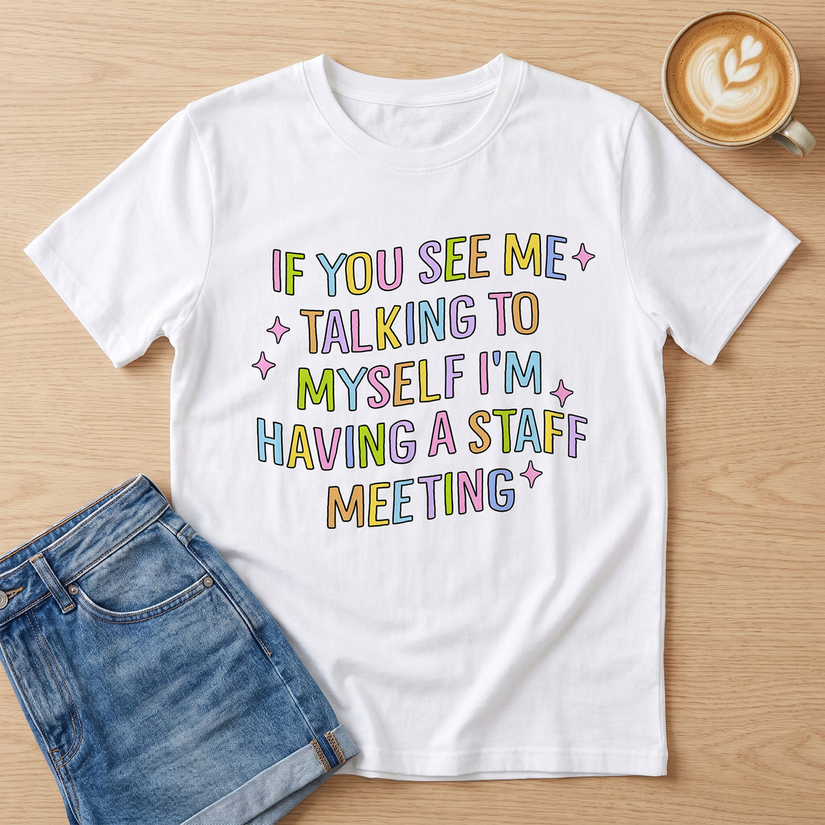 Staff Meeting Funny Quote T-Shirt