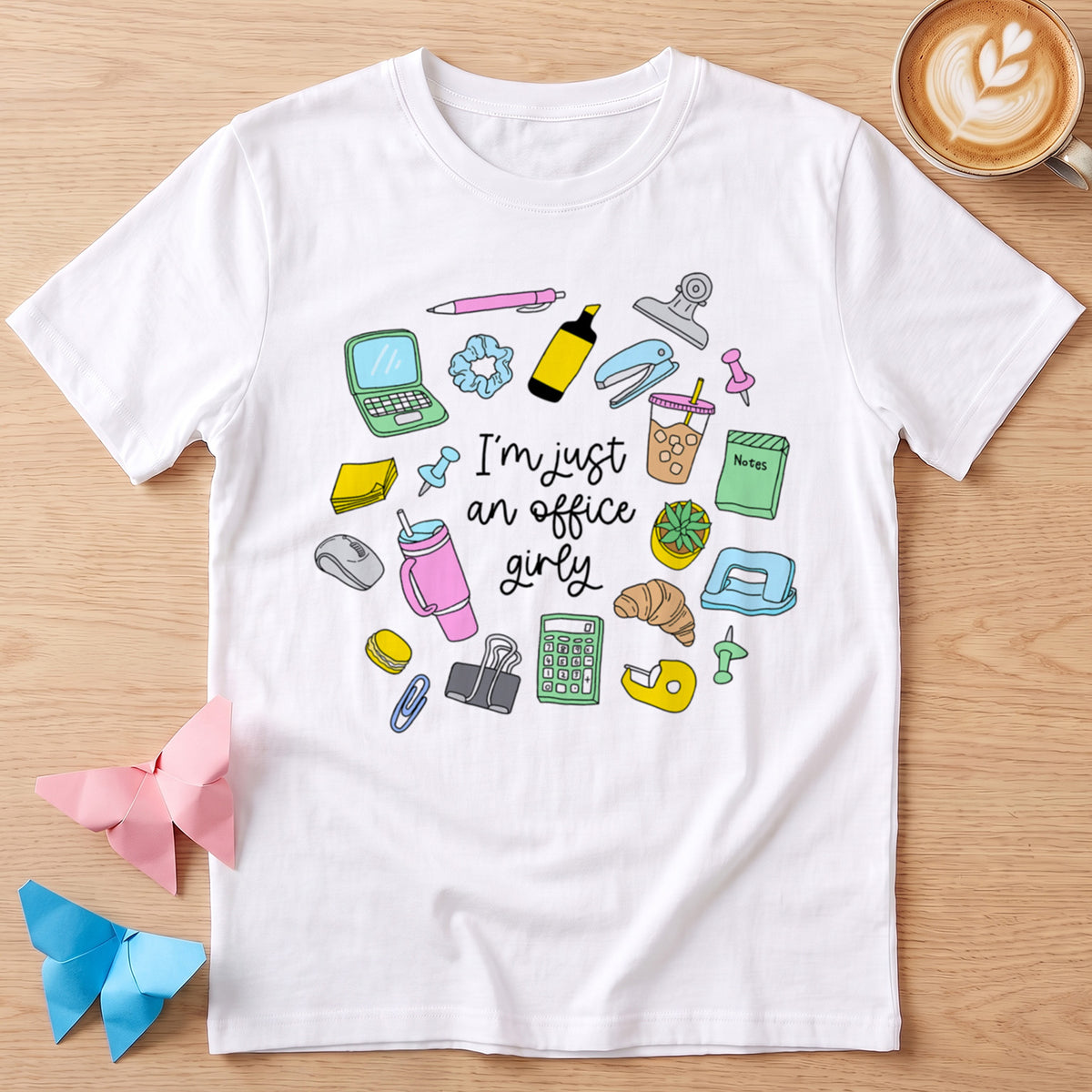 I'm Just An Office Girlie T-Shirt